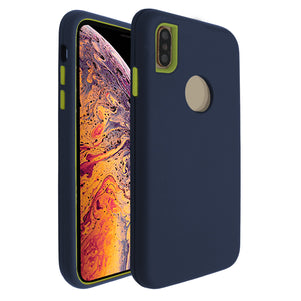 Navy Blue Forte Pieno Case for iPhone XS Max