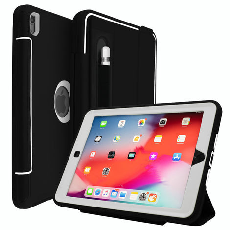 Black/White Forte Smart Case for iPad Pro 11 (2018)