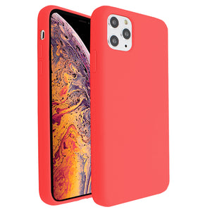 Hot Red Silicona Case for iPhone 11 Pro Max