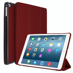 Dark Red Intelegente PC Case for iPad Mini 4/5