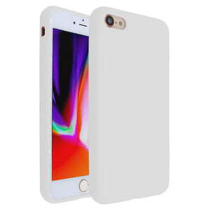 White Silicona Case for iPhone 7/8
