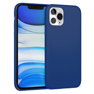 Dark Blue Silicona Case for iPhone 11 Pro Max