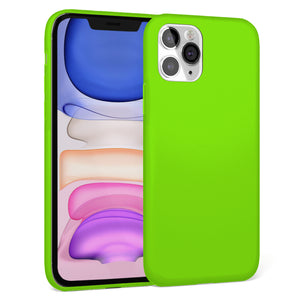 Green Silicona Case for iPhone 11 Pro Max