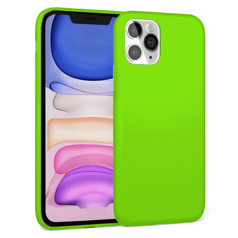 Green Silicona Case for iPhone 11 Pro Max