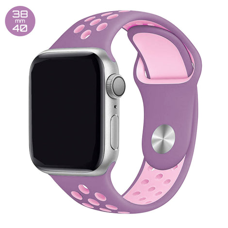 Violet/Plum Fog iWatch Sport Silicone Band 38/40mm
