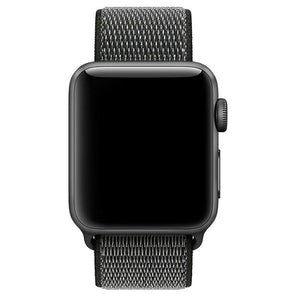 Black iWatch Nylon Loop Band 38/40mm