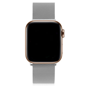 Silver iWatch Milanese Stainless Steel Loop Band 38/40mm