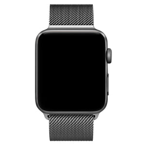 Grey iWatch Milanese Stainless Steel Loop Band 38/40mm