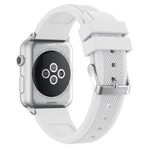 White Pineapple Silicone iWatch Band 42/44mm