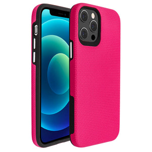 Pink Ibrido Tri Case for iPhone 12 / 12 Pro