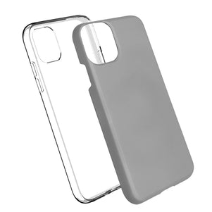 Silver Ibrido Case for iPhone 11 Pro Max