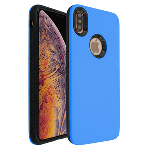 Dark Blue Ibrido Skin Case for iPhone XS Max