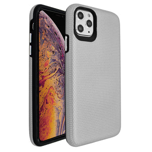 Silver Ibrido Tri Case for iPhone 11 Pro Max