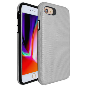 Silver Ibrido Tri Case for iPhone 7/8