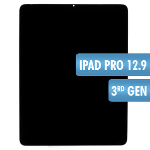 iPad Pro 12.9 3rd Gen Black Digitizer