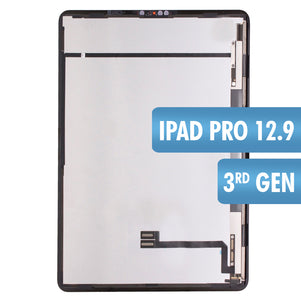 iPad Pro 12.9 3rd Gen Black Digitizer