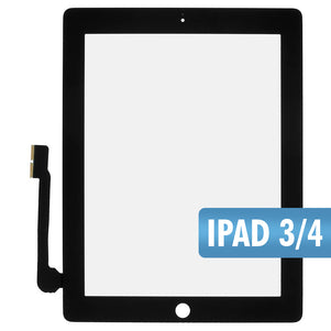 iPad 3/4 Black Digitizer